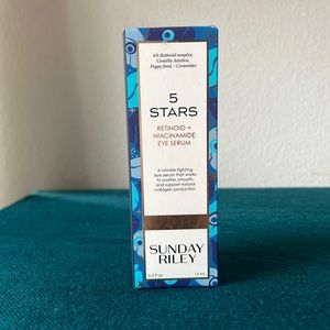 Sunday Riley 5 Stars Retinol + Niacinamide Eye Serum New in Box